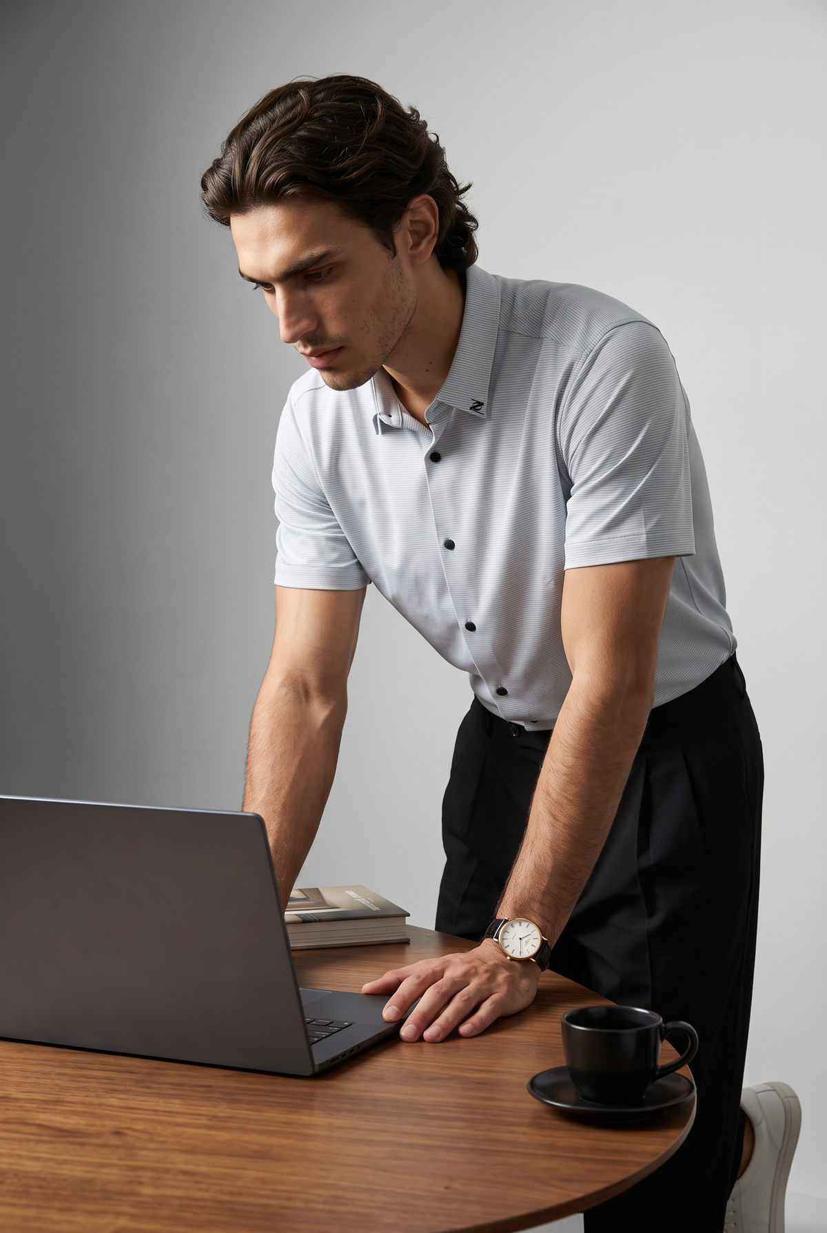 The Motion Shirt in Blue
