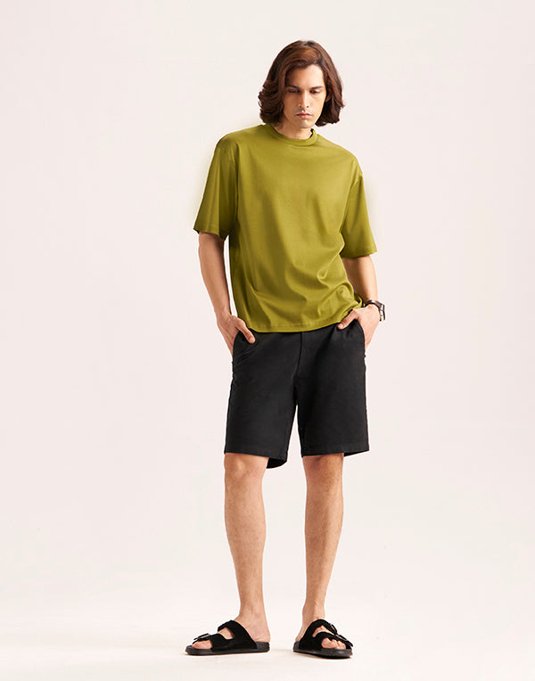 Narrow Crew Neck Heavyweight