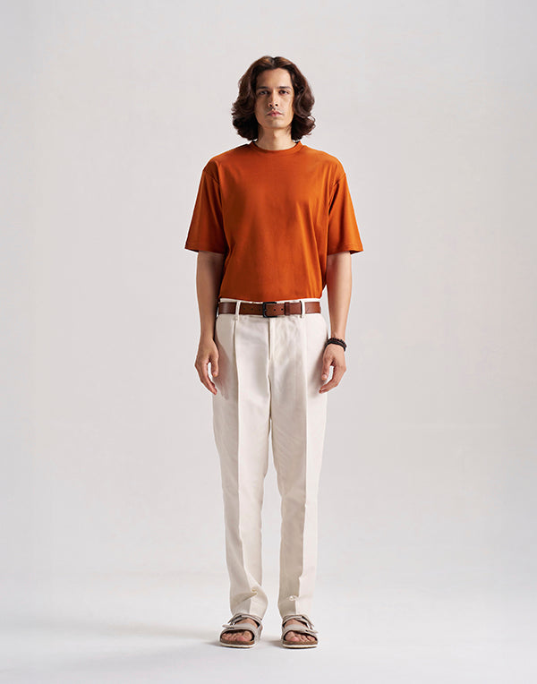 Narrow Crew Neck Heavyweight