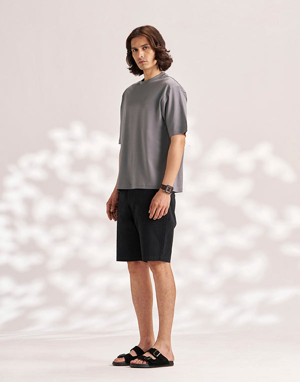 Narrow Crew Neck Heavyweight