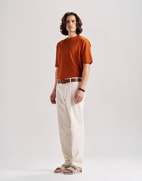 Narrow Crew Neck Heavyweight
