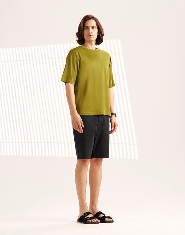 Narrow Crew Neck Heavyweight