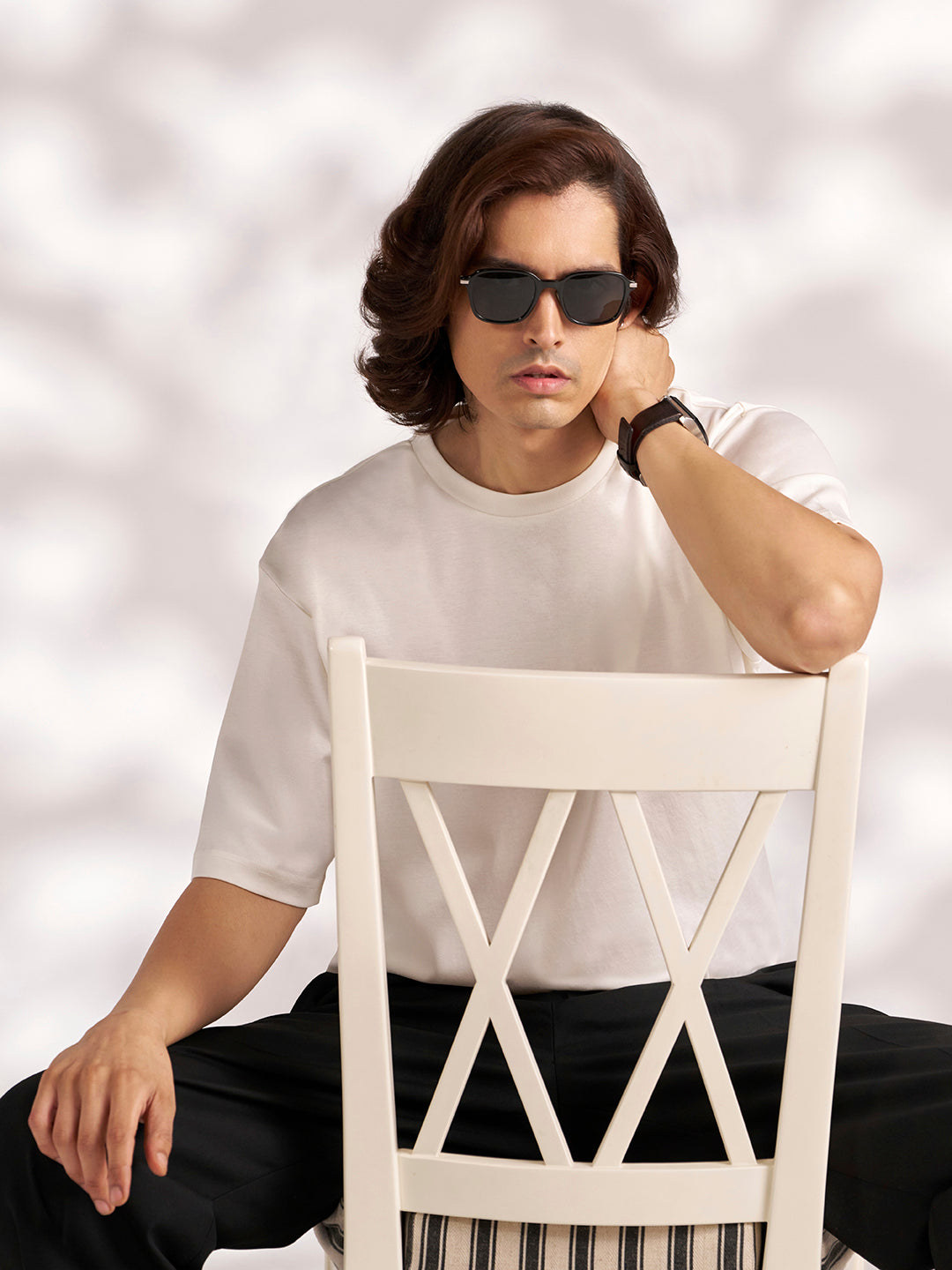 Narrow Crew Neck Heavyweight