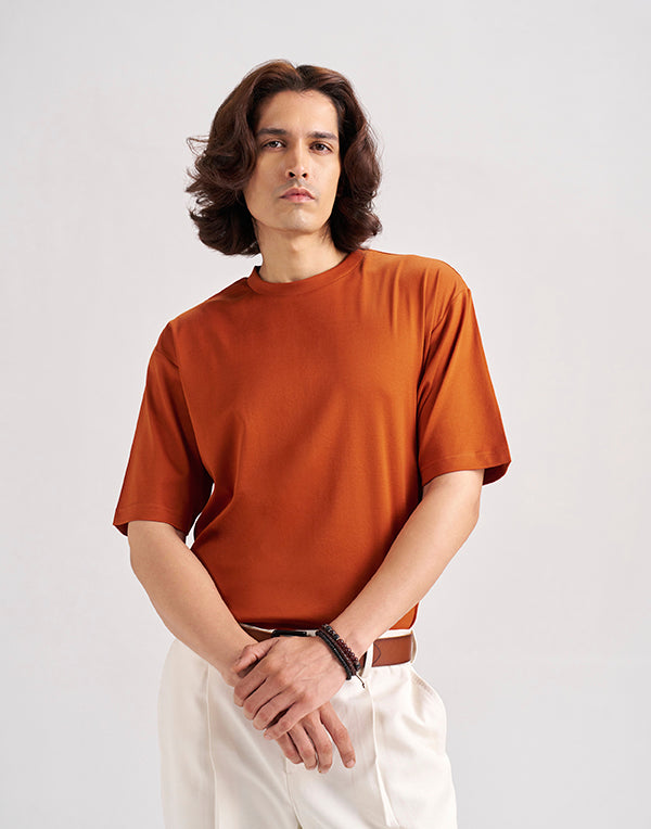 Narrow Crew Neck Heavyweight