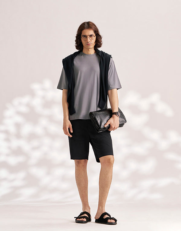 Narrow Crew Neck Heavyweight