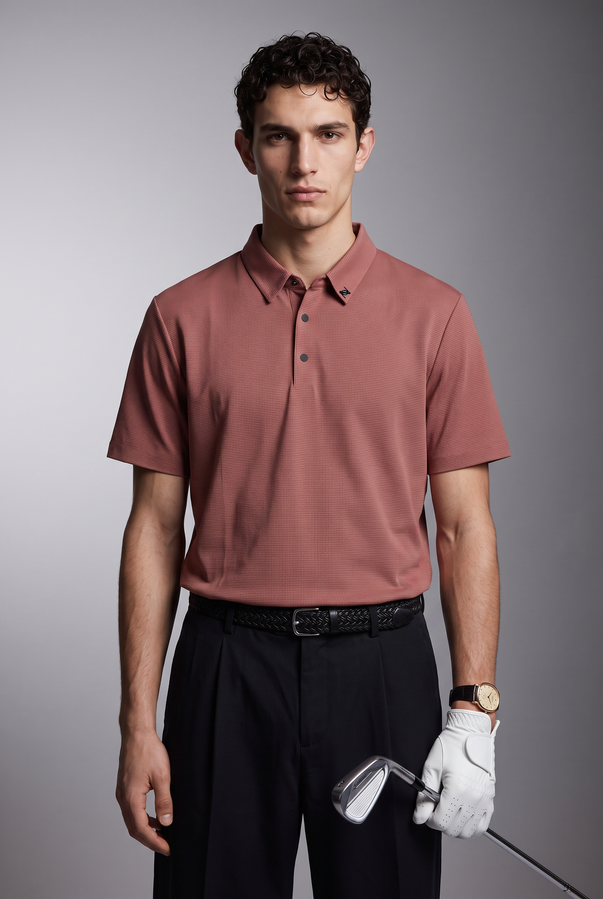 The Motion Polo in Maroon