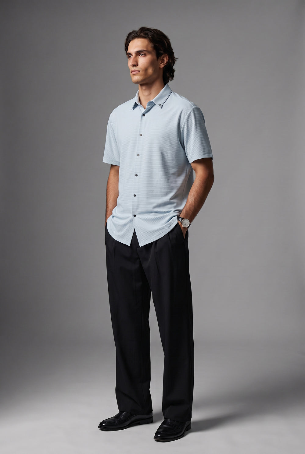 The Motion Shirt in Blue
