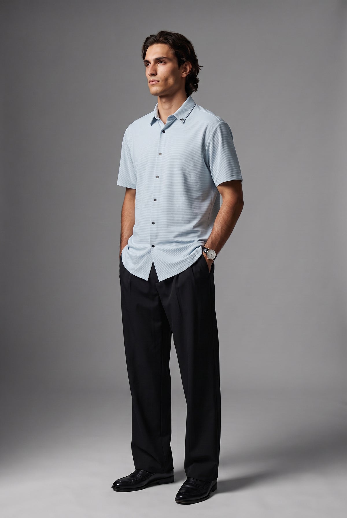 The Motion Shirt in Blue